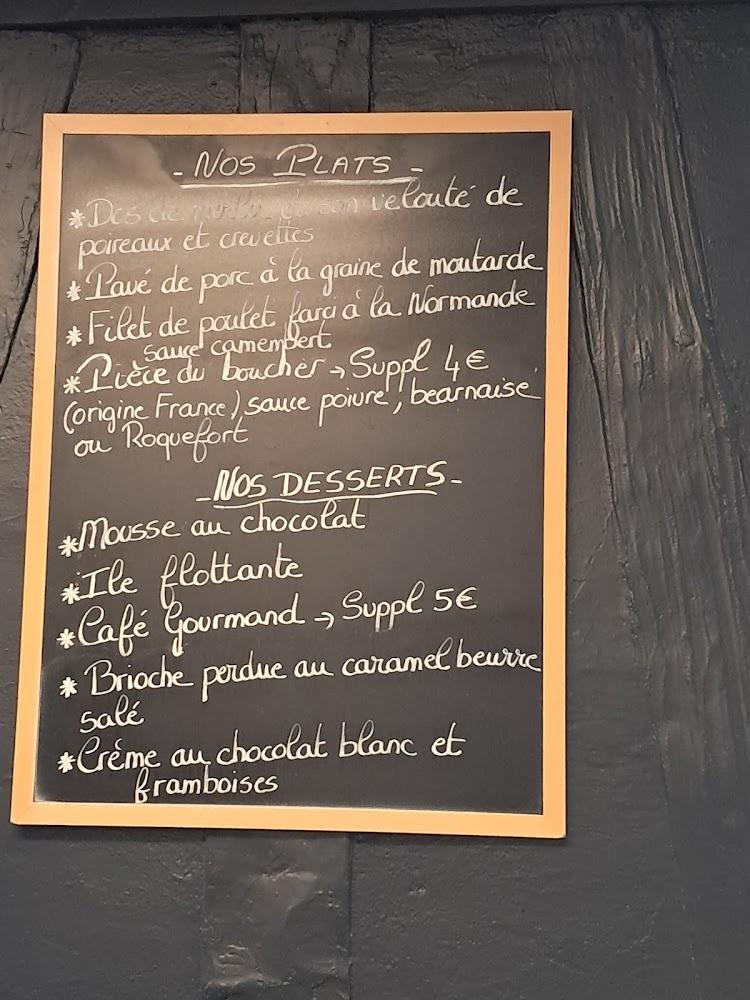 Restaurant de la Basilique - Menu Image 1